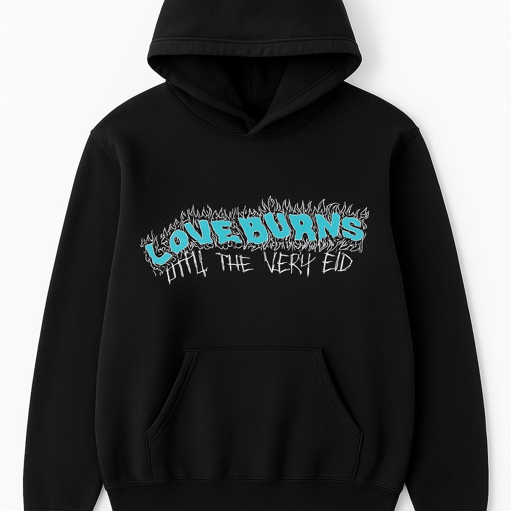 Jumex x Love Burns Collab Merch Hoodie